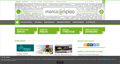 Desktop Screenshot of marcaempleo.es