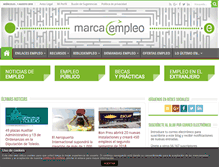 Tablet Screenshot of marcaempleo.es